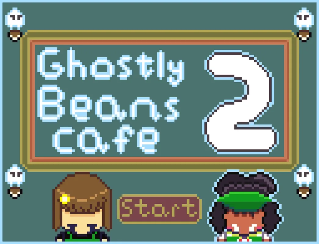 The haunted coffee shop interior